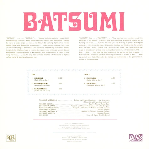 Batsumi - Batsumi