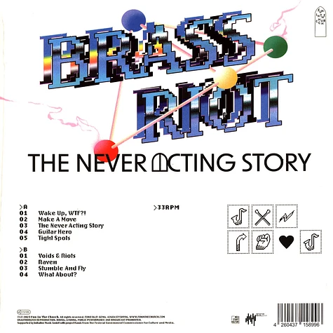 Brass Riot - Never Acting Story Black Vinyl Edition