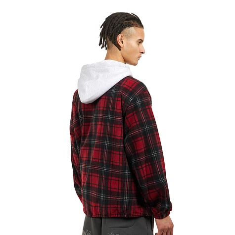 Patta - Tartan Fleece Hooded Overshirt