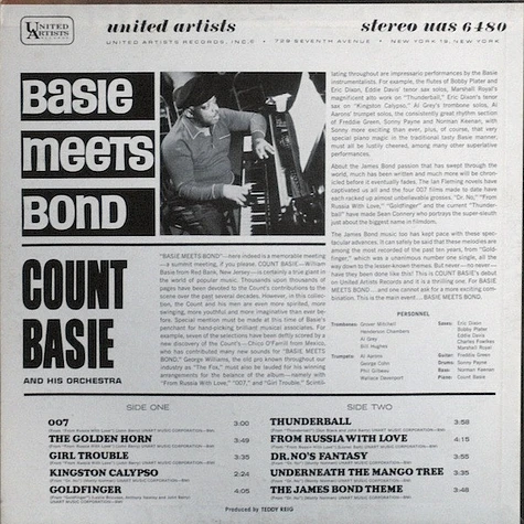 Count Basie Orchestra - Basie Meets Bond
