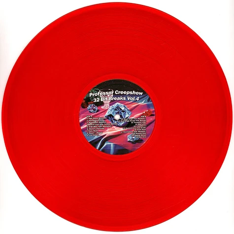 Professor Creepshow - 32 Bit Breaks (Volume 4) Clear Red Vinyl Edition