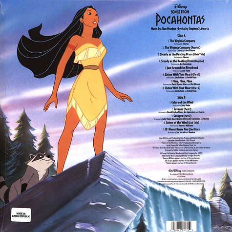 V.A. - OST Songs From Pocahontas Colored Vinyl Edition