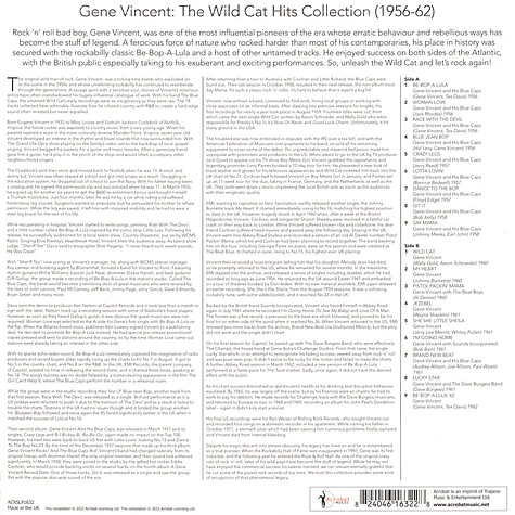 Gene Vincent - Wild Cat: Hits Collection 1956-62