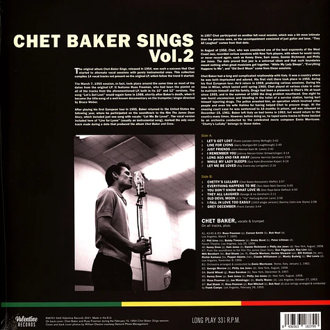 Chet Baker - Chet Baker Sings Vol.2