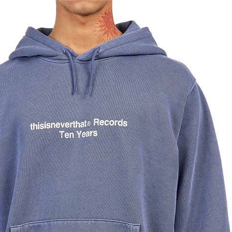 【THISISNEVERTHAT】Ten Years Records Hoodie Purple Ten-Years-Records-Hoodie-