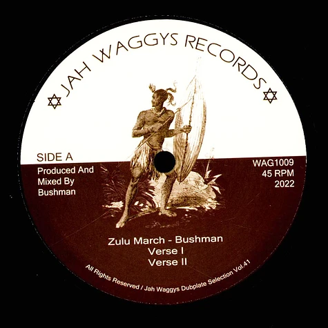 Bushman - Zulu March Verse 1 & 2 / Verse 3 & 4