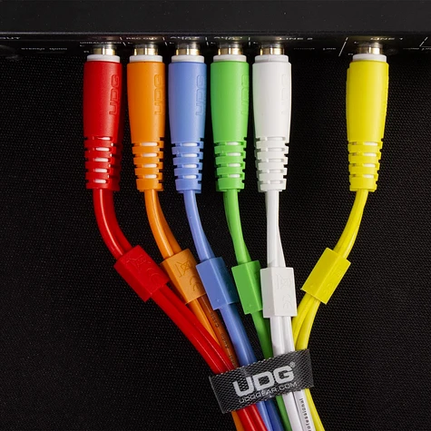 UDG - Ultimate Audio Cable Set RCA - RCA Orange Straight 1,5m