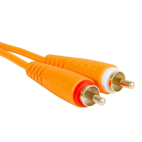 UDG - Ultimate Audio Cable Set RCA - RCA Orange Straight 1,5m