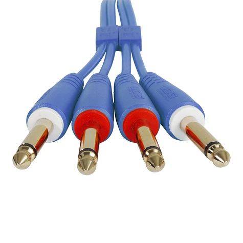 UDG - Ultimate Audio Cable Set 1/4'' Jack-1/4'' Jack Blue Straight 3m