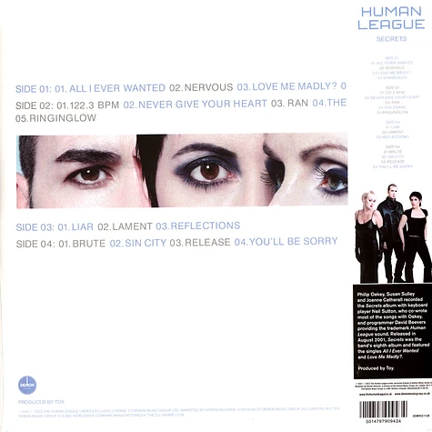 The Human League - Secrets Half-Speed Master Edition Vinyl Edition-Set