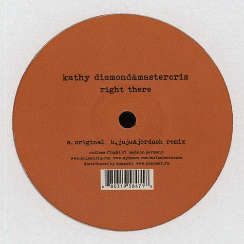 Kathy Diamond & Mastercris - Right There