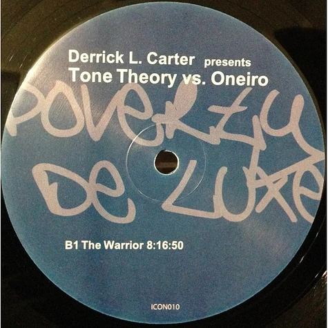 Derrick Carter Presents Tone Theory vs. Oneiro - Poverty De Luxe