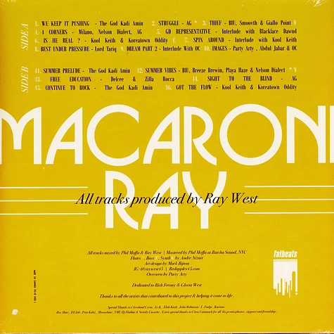 Ray West - Macaroni Ray