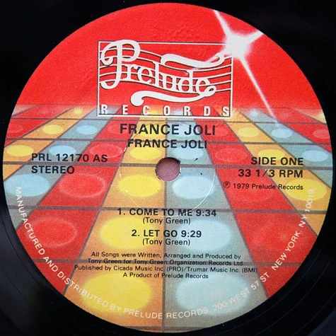 France Joli - France Joli