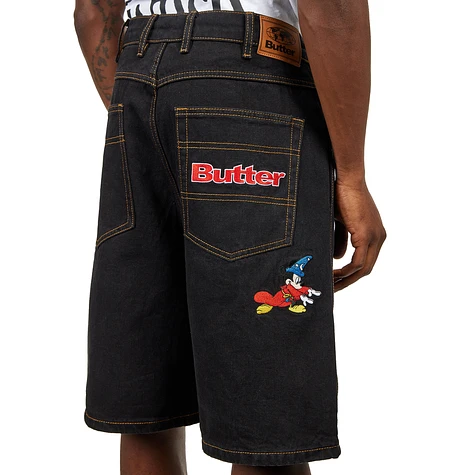 Butter Goods x Disney - Sorcerer Baggy Denim Shorts