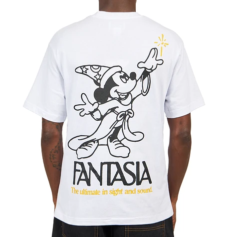 【BUTTER GOODS】 Sight And Sound Tee / White Butter Goods Sight And Sound T-Shirt - White | Flatspot