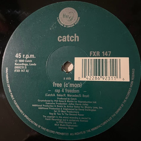 Catch - Free (C'mon) (Remix)