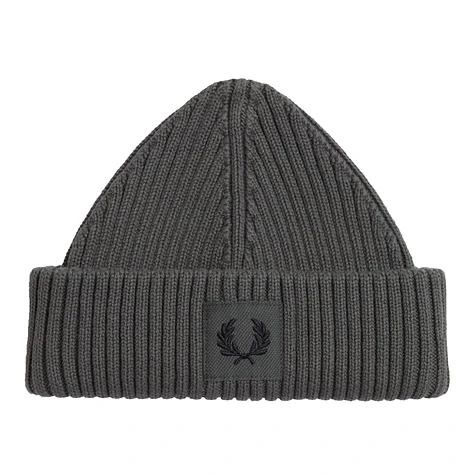 Fred Perry - Patch Brand Chunky Rib Beanie
