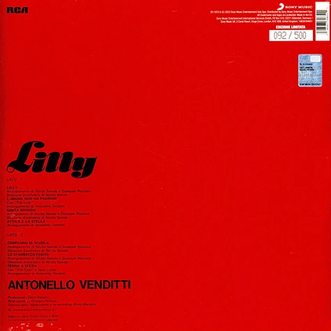 Antonello Venditti - Lilly