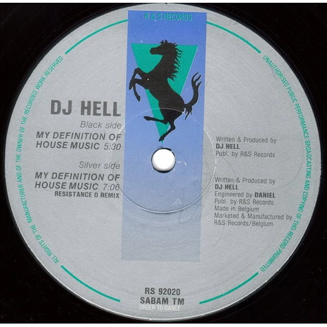 Hell - My Definition Of House Music