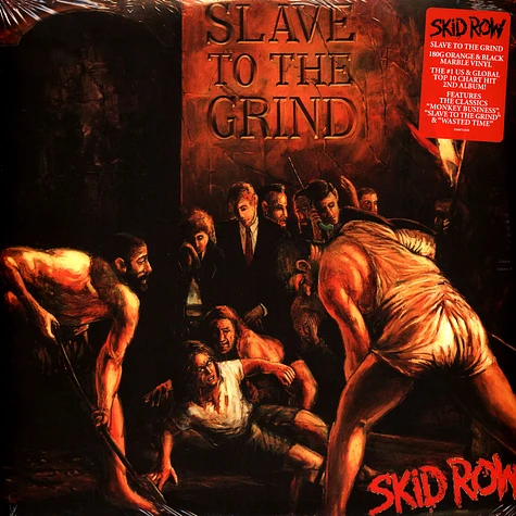 Skid Row Slave To The Grind Colored Vinyl Edition Vinyl 2LP