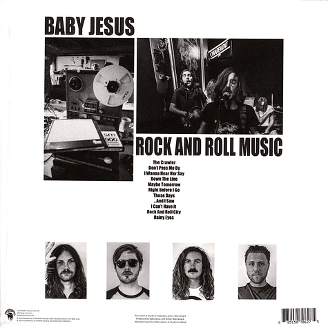 Baby Jesus - Rock'n Roll Music Orange-Swirl Vinyl Edition