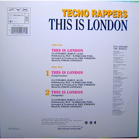 Tecno Rappers - This Is London