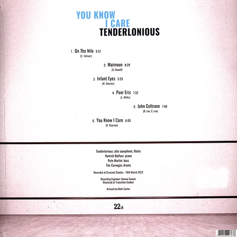 Tenderlonious - You Know I Care