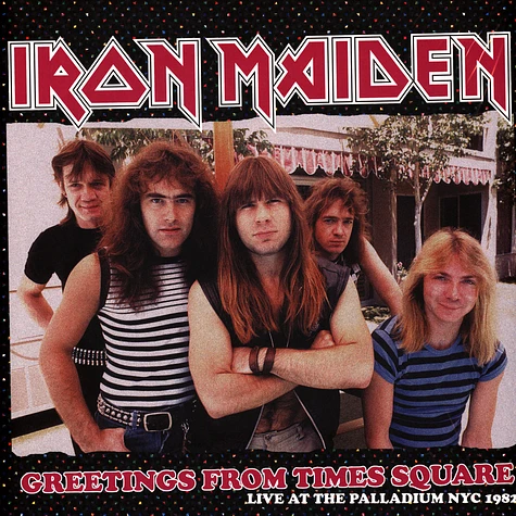 Iron Maiden - Greetings From Times Square - Live At The Palladium Nyc 1982 Pink Vinyl Edition