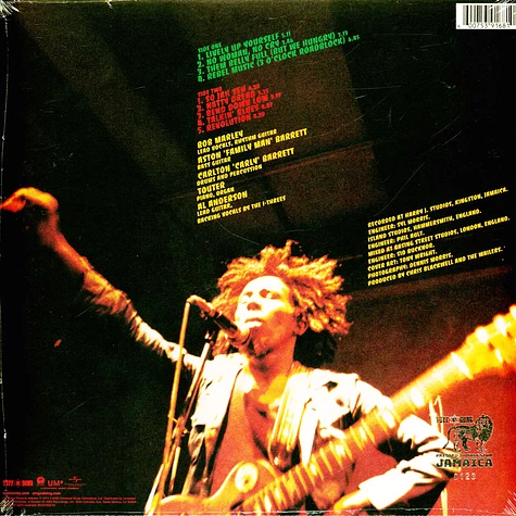 Bob Marley & The Wailers - Natty Dread Original Jamaican Version Limited Numbered Edition