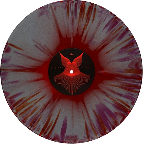 Obscura - Diluvium Red Silver Purple Color Merge & Red Silver Purple Vinyl Edition