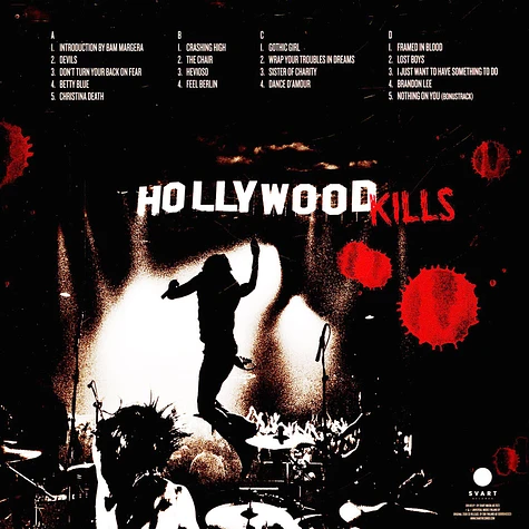 The 69 Eyes - Hollywood Kills - Live At The Whisky A Go Go Limited Red Vinyl Edition