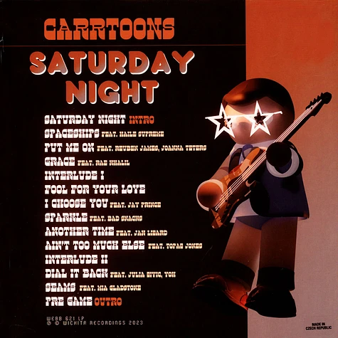 Carrtoons - Saturday Night Gold Colored Vinyl Edition