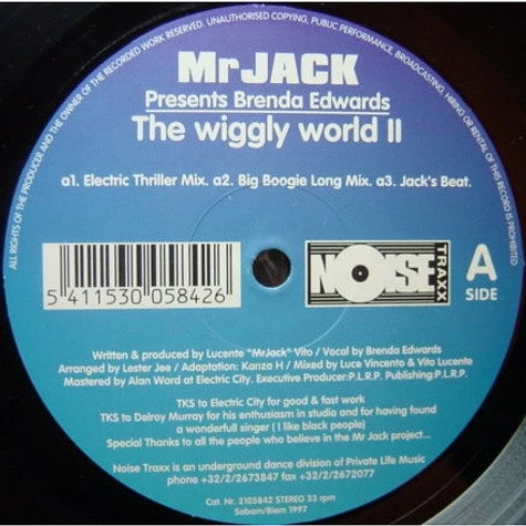 Mr. Jack Presents Brenda Edwards - The Wiggly World 2