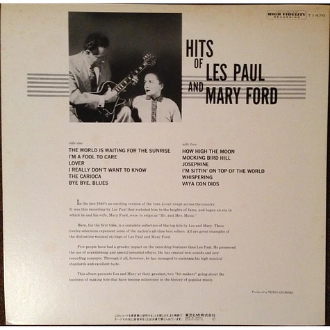 Les Paul & Mary Ford - Hits Of Les And Mary