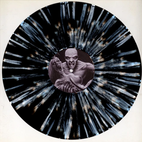Mortician - House By The Cemetery Black Ice With White & Baby Blue Splatter Vinyl