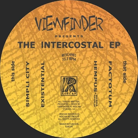 Viewfinder / Sasha Nevolin - The Intercostal EP