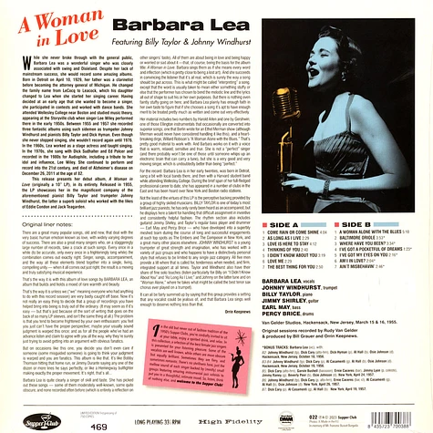 Barbara Lea - Woman In Love