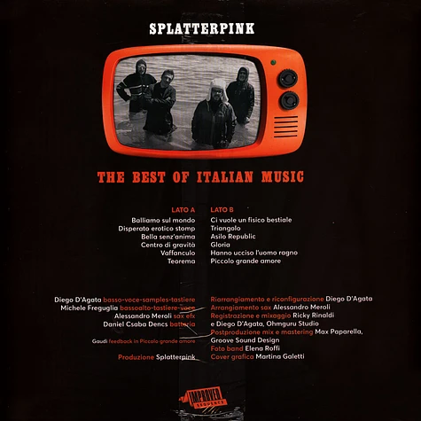 Splatterpink - Best Of Italian Music