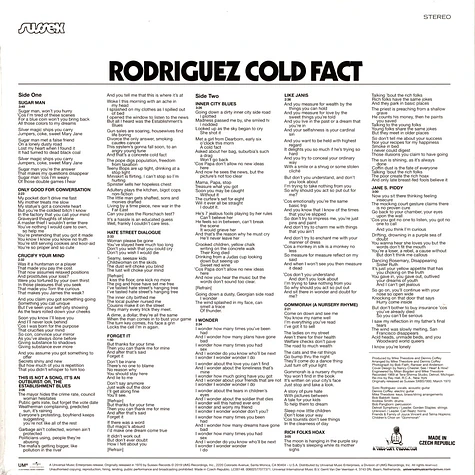 Rodriguez - Cold Fact
