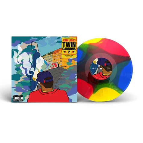 John Jigg$ X K Sluggah - Twin Cannons 2 Multicolor Vinyl Edition