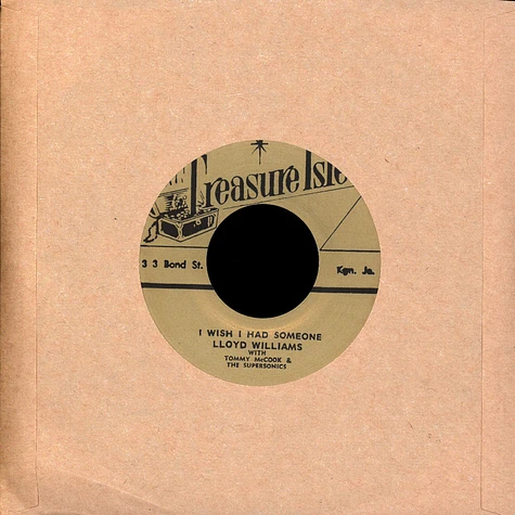 Tommy Mccook & The Supersonics / Lloyd Williams - Ska Flea / I Wish I Had Someone