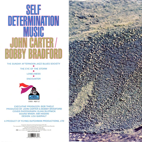 John Carter & Bobby Bradford - Self Determination Music