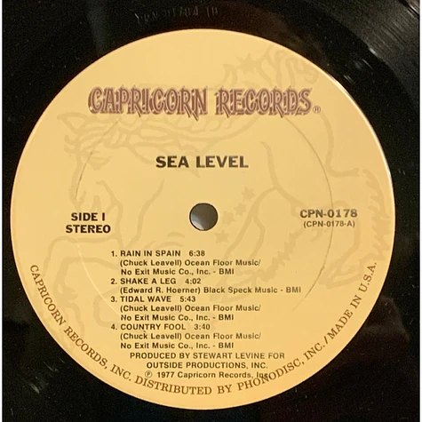 Sea Level - Sea Level