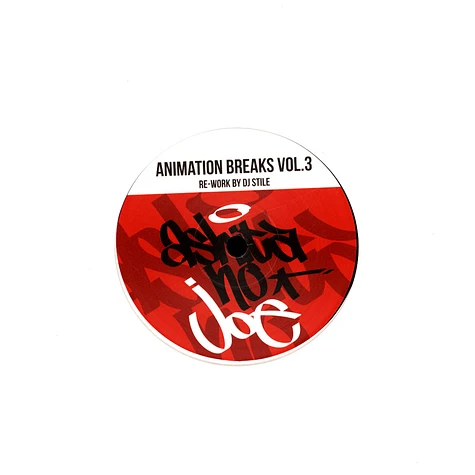 Masao Yagi - Yagi Animation Breaks Volume 3 - Ashita No Joe (Rocky Joe) Rework By DJ Stile Black Vinyl Edition
