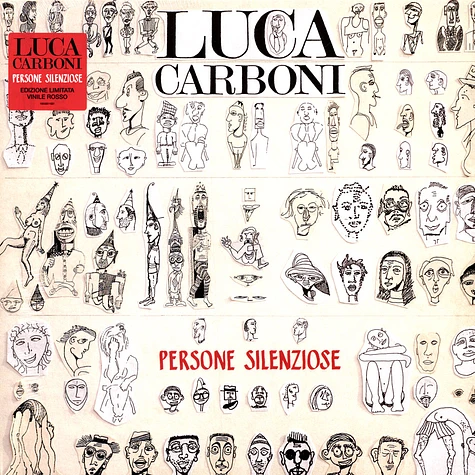 Luca Carboni - Persone Silenziose Red Vinyl Edition