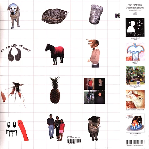 Deerhoof - The Runners Four Pink & Blue Vinyl Edition