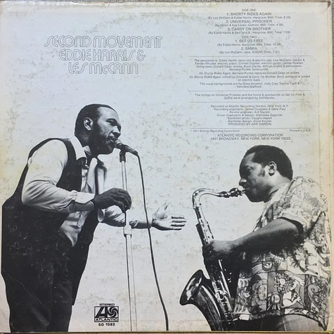 Eddie Harris & Les McCann - Second Movement