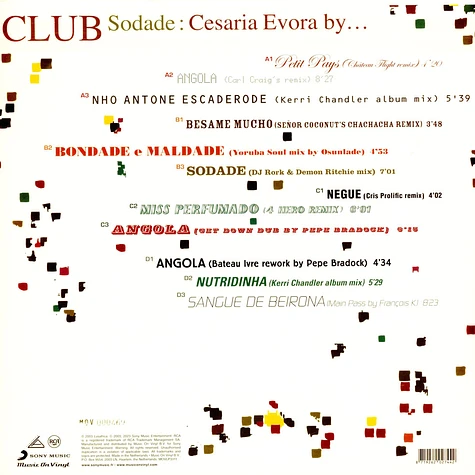 Cesaria Evora - Club Sodade
