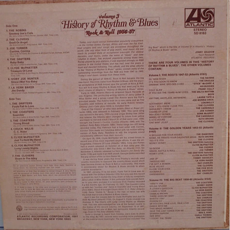 V.A. - History Of Rhythm & Blues Volume 3 Rock & Roll 1956-57